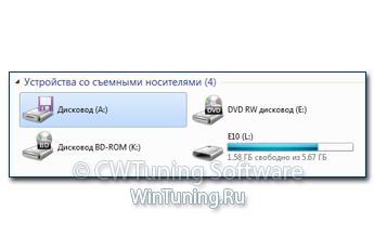 WinTuning 7: Программа для настройки и оптимизации Windows 10/Windows 8/Windows 7 - Запретить чтение с Floppy дисков