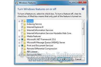 WinTuning 8: Программа для настройки и оптимизации Windows 10/Windows 8/Windows 7 - Включение и выключение функций Windows 8