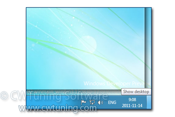 WinTuning 8: Программа для настройки и оптимизации Windows 10/Windows 8/Windows 7 - Изменить интервал появления рабочего стола (Aero Peek)
