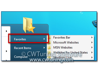 WinTuning 8: Программа для настройки и оптимизации Windows 10/Windows 8/Windows 7 - Удалить пункт «Избранное»