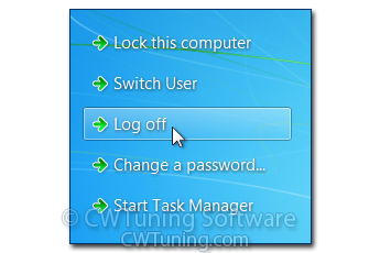 WinTuning 8: Программа для настройки и оптимизации Windows 10/Windows 8/Windows 7 - Удалить пункт «Выйти из системы»