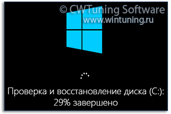 Время до начала проверки диска - Данная настройка подходит для Windows 8