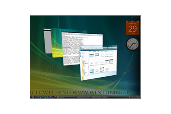 Отключить Flip3D (трехмерный Alt + Tab) - Данная настройка подходит для Windows Vista