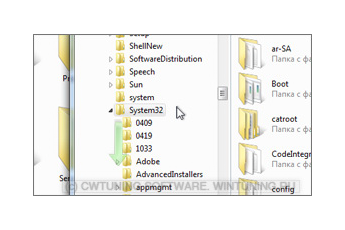 Включить авто разворачивание папок - Данная настройка подходит для Windows Vista