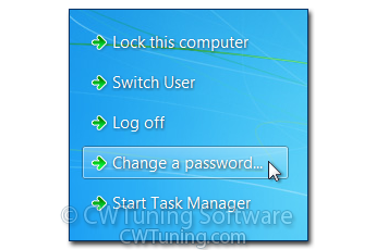 WinTuning 8: Программа для настройки и оптимизации Windows 10/Windows 8/Windows 7 - Удалить пункт «Сменить пароль»