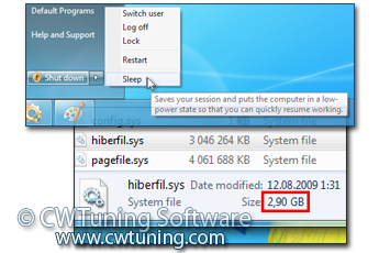 WinTuning 8: Программа для настройки и оптимизации Windows 10/Windows 8/Windows 7 - Отключить спящий режим