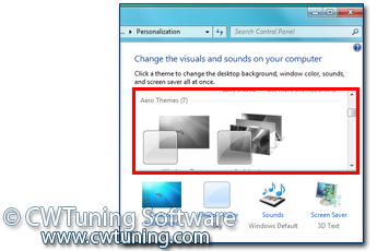 WinTuning 8: Программа для настройки и оптимизации Windows 10/Windows 8/Windows 7 - Отключить настройку тем оформления