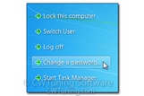 WinTuning 8: Программа для настройки и оптимизации Windows 10/Windows 8/Windows 7 - Удалить пункт «Сменить пароль»