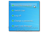 WinTuning 8: Программа для настройки и оптимизации Windows 10/Windows 8/Windows 7 - Удалить пункт «Блокировать компьютер»