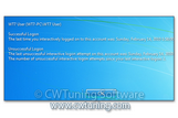 WinTuning 8: Программа для настройки и оптимизации Windows 10/Windows 8/Windows 7 - Показывать предыдущие попытки входа